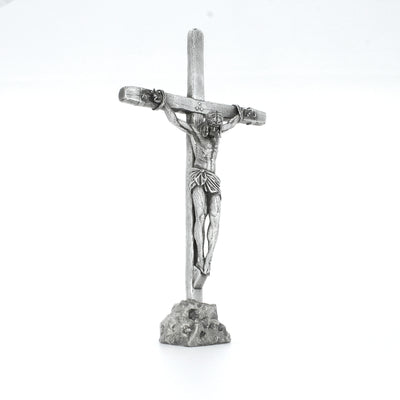 Silver Crucifix_ Jesus on the Cross