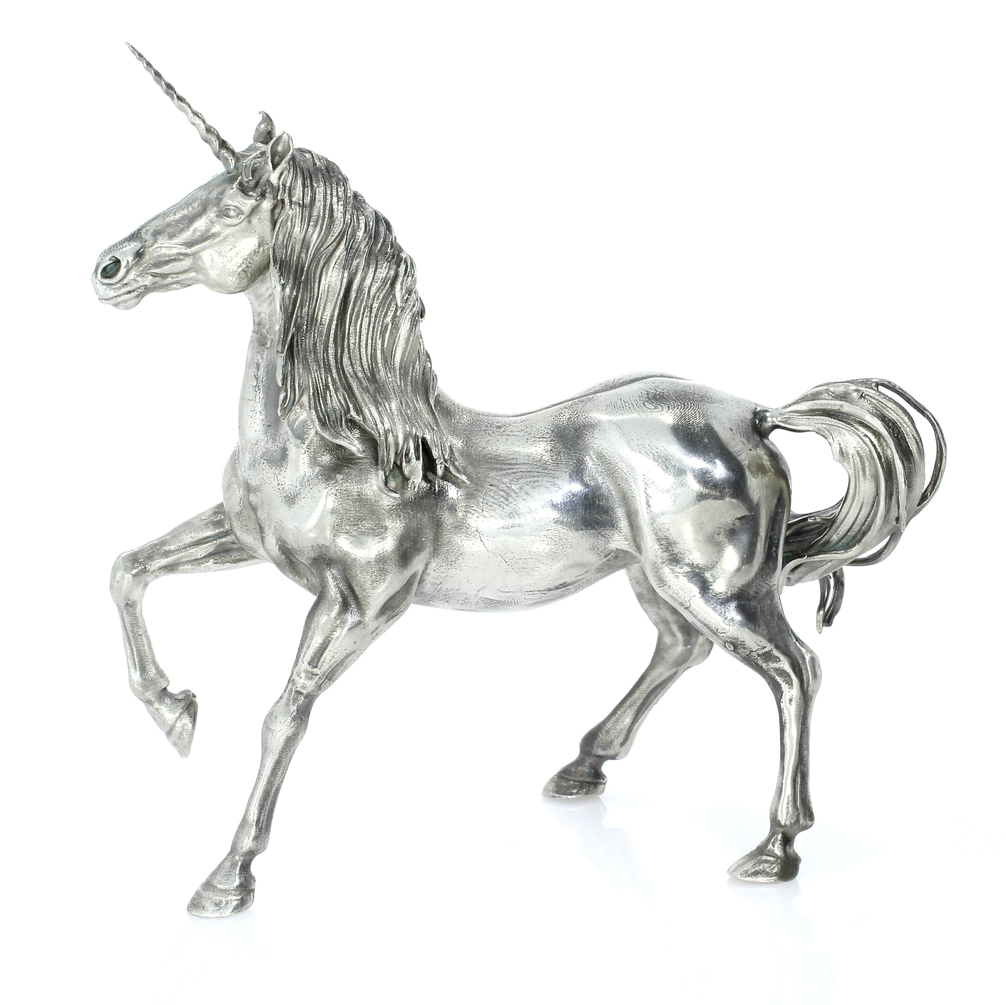 Unicorn - Collectible Silver Statue – SilverStatues.com