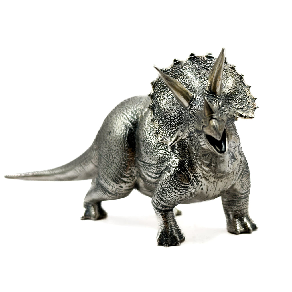 Triceratops - Dinosaur Collectible Statue – SilverStatues.com