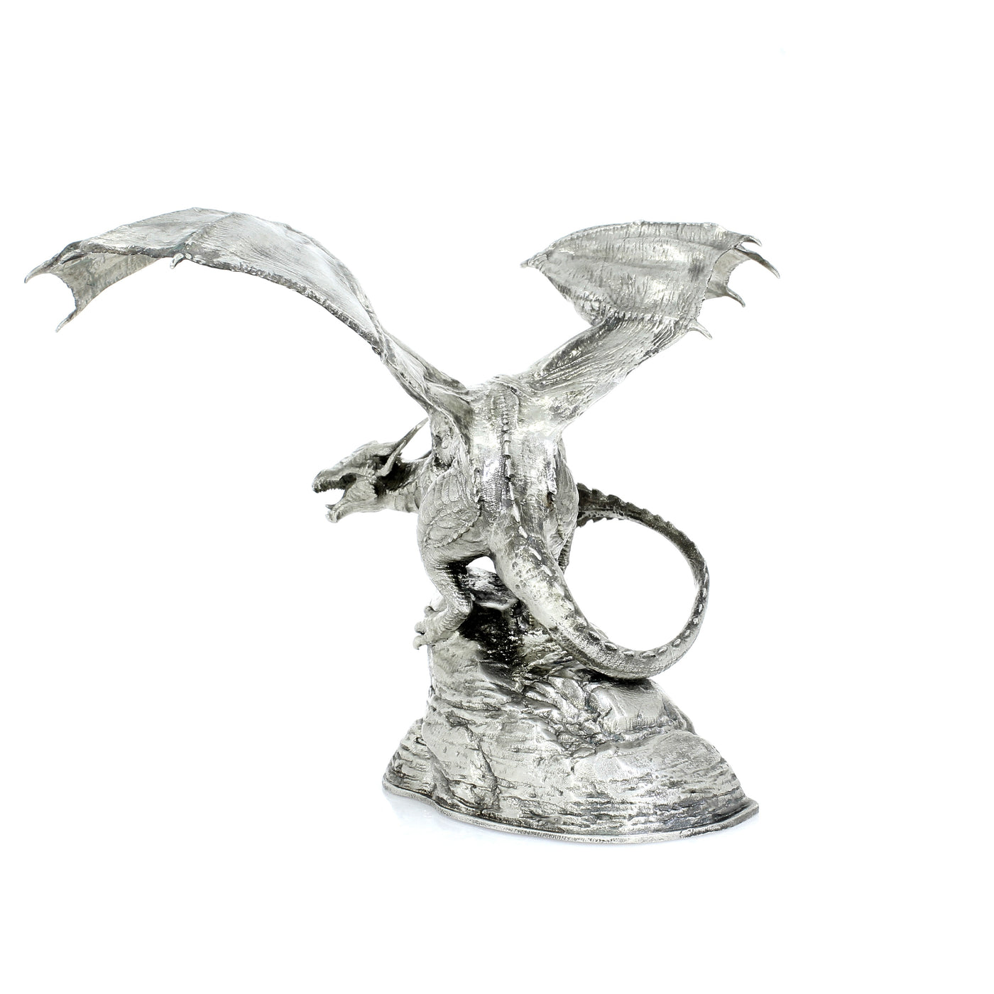 Coco the Dragon - Collectible Silver Statue – SilverStatues.com