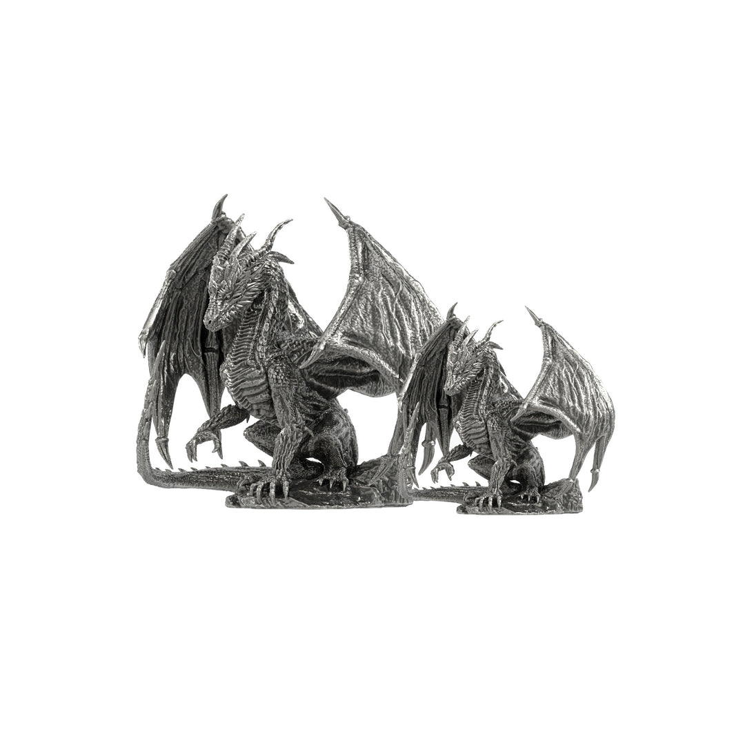 ドラコ・ザ・ドラゴン - 収集価値のある銀の像 – SilverStatues.com