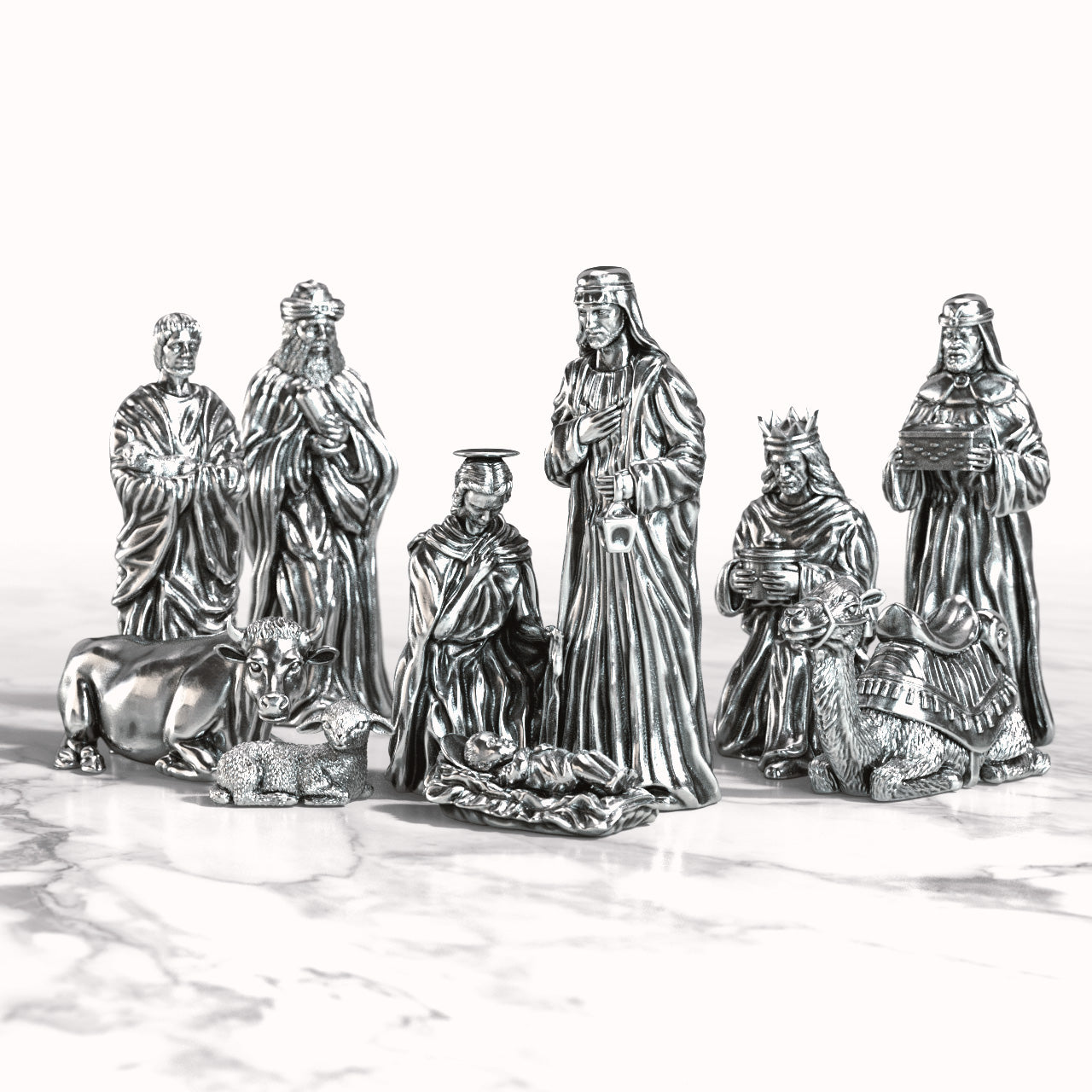 Nativity Set - SilverStatues.com
