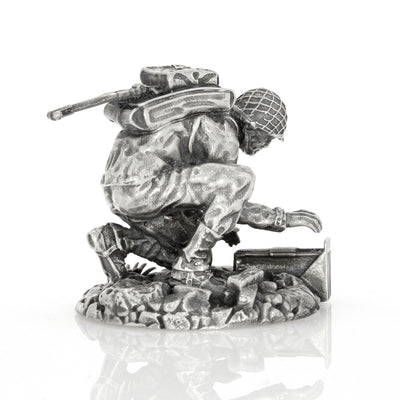 Browning Support "Billy Bullets" - Silver Soldier - SilverStatues.com