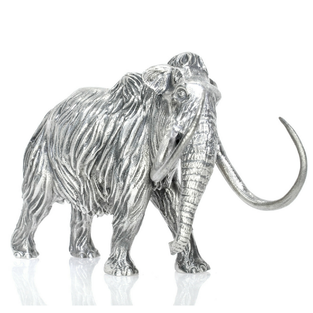 Woolly Mammoth - SilverStatues.com