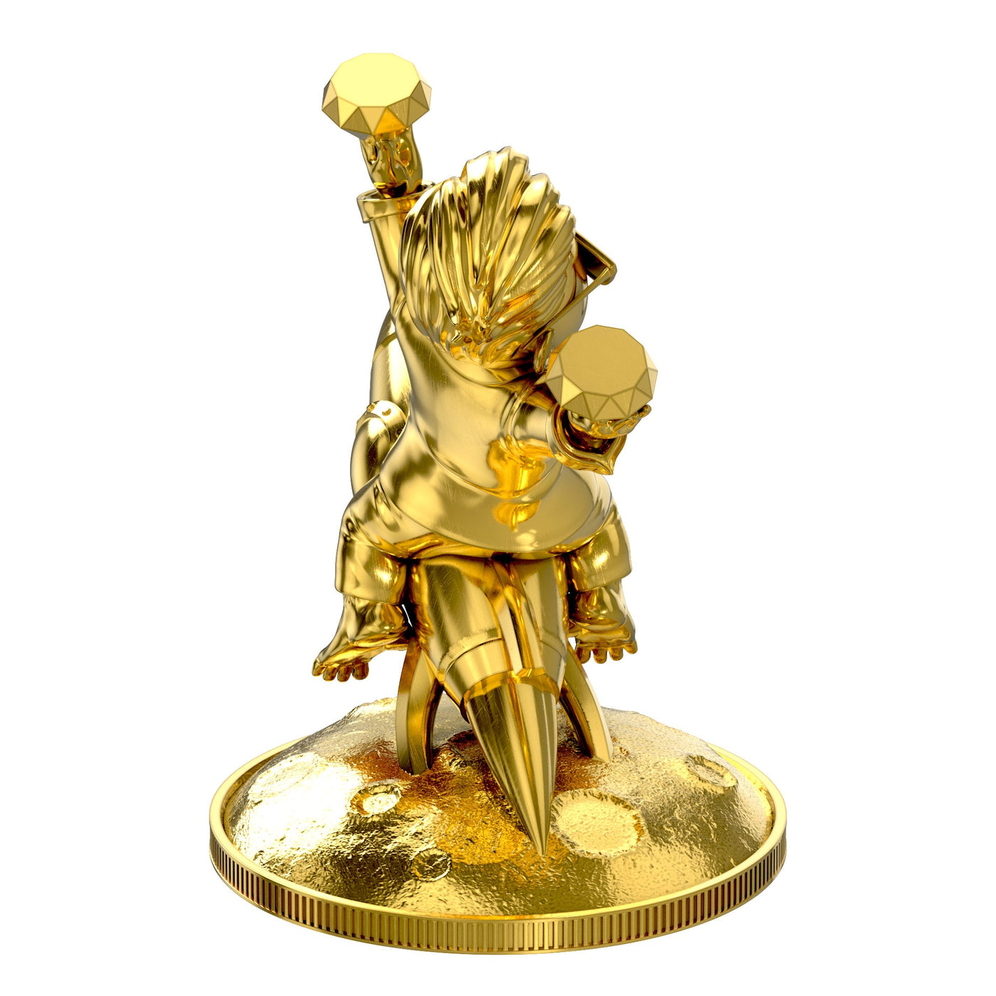 WSB Wall Street Bets Half Kilo Gold Statue - SilverStatues.com